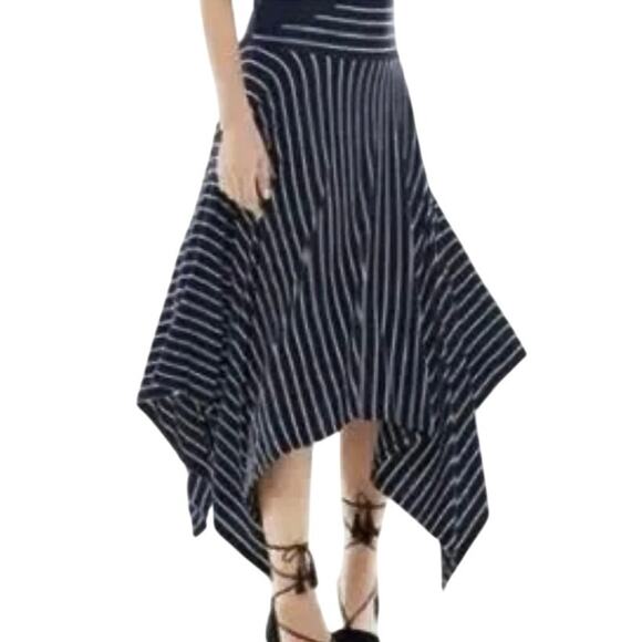 Cabi medium asymmetrical handkerchief hem nautical pull on skirt SK 2997 - Picture 1 of 11